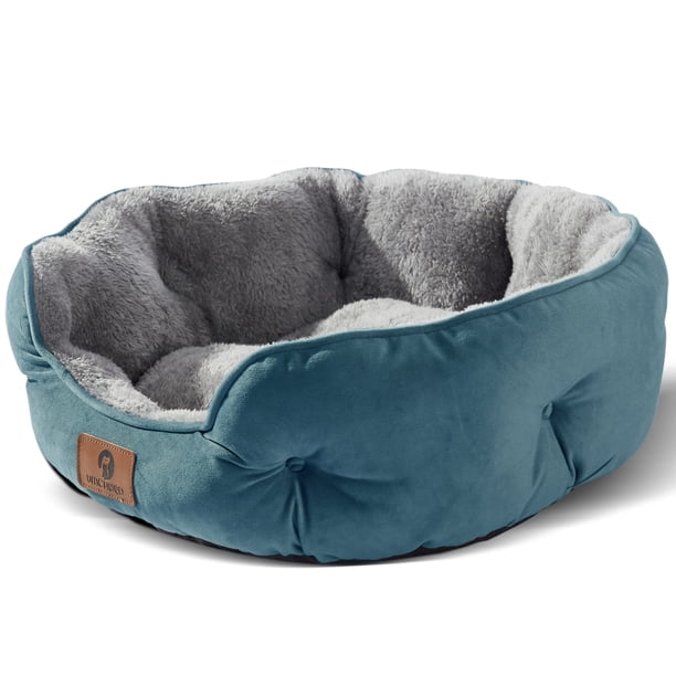 Cama para mascotas Asvin Small para perros y gatos, suave y lavable a máquina