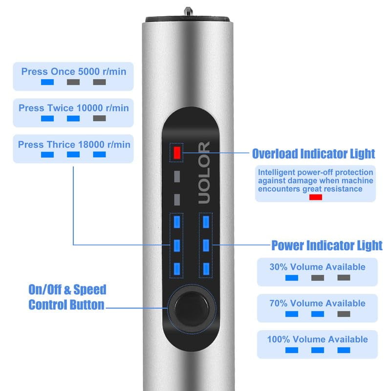 USB Rechargable Engraving Pen with 42 Bits, Mini Electric DIY Engraver Cordless Rotary Tools Portable Engraving Tool for Jewelry Wood Metal Stone Plastic Glass Etching
