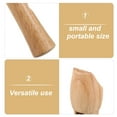 thumbnail image 3 of OULII Instrument à Vent Clarinette 8 Trous en Bois Beige Lot de 1, 3 of 8