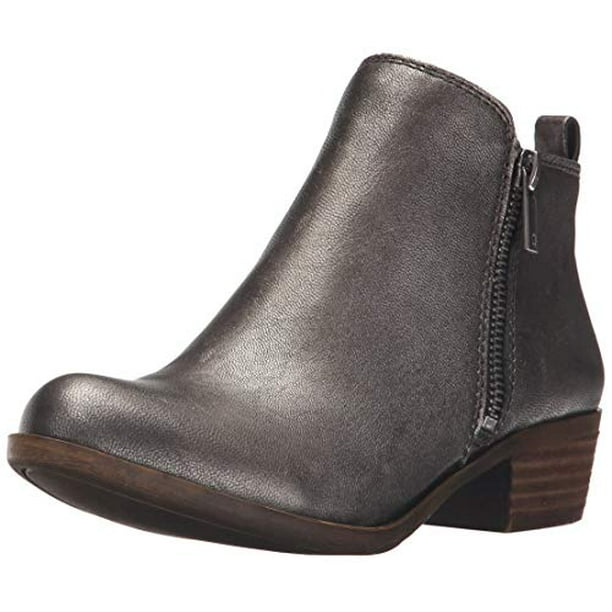 lucky brand low heel ankle boots