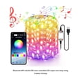 thumbnail image 1 of Moyic USB LED Bluetooth App Control Lámpara Impermeable Luces de hadas al aire libre para la decoración del árbol de Iluminación navideña No.10 Moyic HA025790-10, 1 of 1
