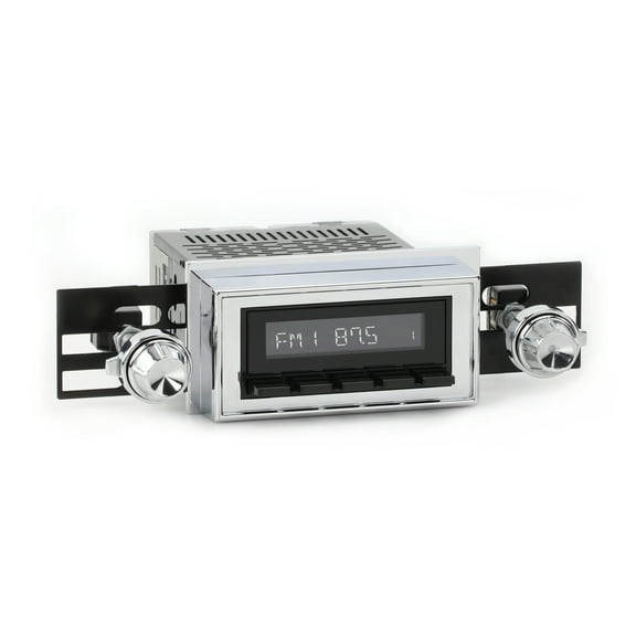 RetroRadio Compatible with 1958 Chevrolet Brookwood Features Include Bluetooth, USB, AM/FM HB-M2-108-11-72C