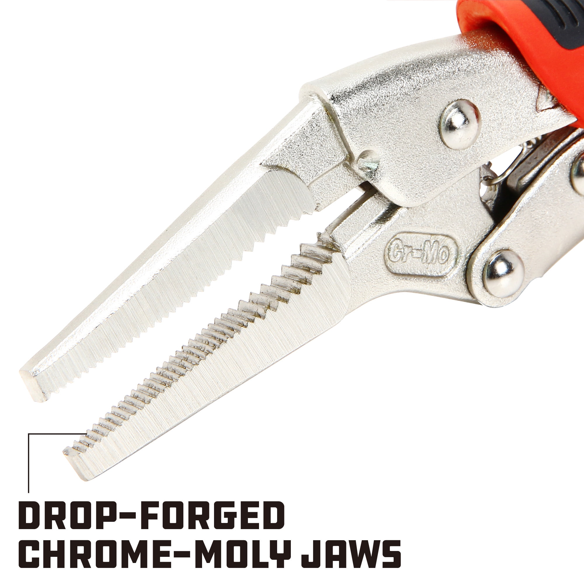 Powerbuilt 6 Inch Long Nose Locking Pliers - 645015