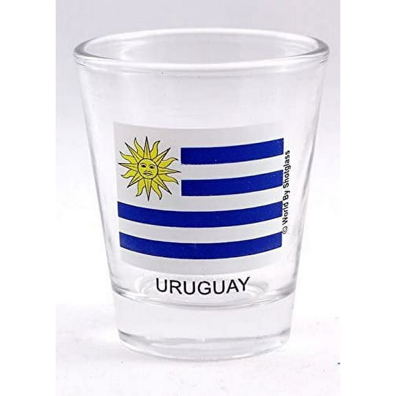 Uruguay Flag Shot Glass