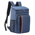 thumbnail image 3 of Almencla Insulated Backpack Accessory Large Capacity Oxford Cloth Zipper Closure Outdoor Blue, 3 of 8