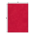 thumbnail image 2 of Cherry Red Suede 17x24 Uncut Art Mat Board - No Opening - 25 Mats, 2 of 7