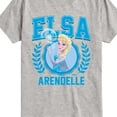 thumbnail image 3 of Frozen - Elsa Collegiate - Toddler And Youth Short Sleeve Graphic T-Shirt, 3 of 5