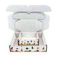 thumbnail image 5 of Ucanpack 6x4x2"Christmas Mailer Box 50 Pcs, Made In USA, 3mm X-Mas Printed Cute Boxes For Small Business, White Corrugated Gift Boxes, Bulk Fold Top Boxes, 5 of 7