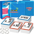 thumbnail image 4 of Math Flash Cards + Math Board, 1st, 2nd, 3rd, 4th, 5th, 6th Grade Math Games ,Multiplication Flash Card Times Table Chart, Math Manipulatives Division, Addition, Subtraction Math Games Toys, 4 of 6