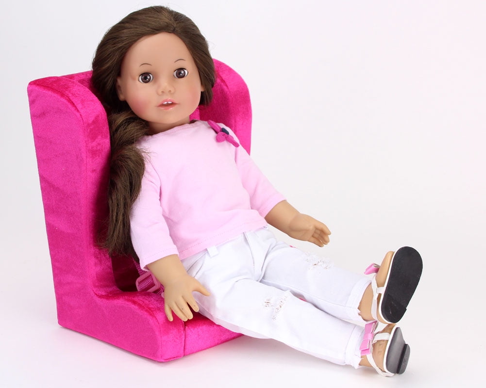 Sophia s Plush Car Seat for with Straps 15 to 18 Dolls Hot