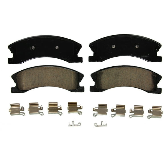 Wagner QuickStop ZD945 Ceramic Disc Brake Pad Set Fits select: 1999-2004 JEEP GRAND CHEROKEE