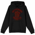 thumbnail image 6 of Harry Potter Gryffindor Quidditch Crest Long Sleeve Black Adult Hooded Sweatshirt-Medium, 6 of 7