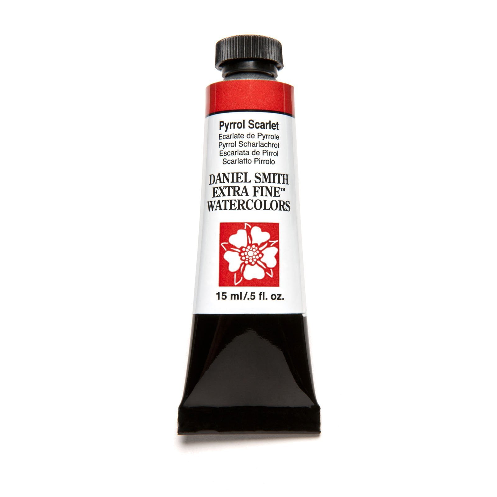 Daniel Smith Extra Fine Watercolor, 15 ml, Pyrrol Scarlet