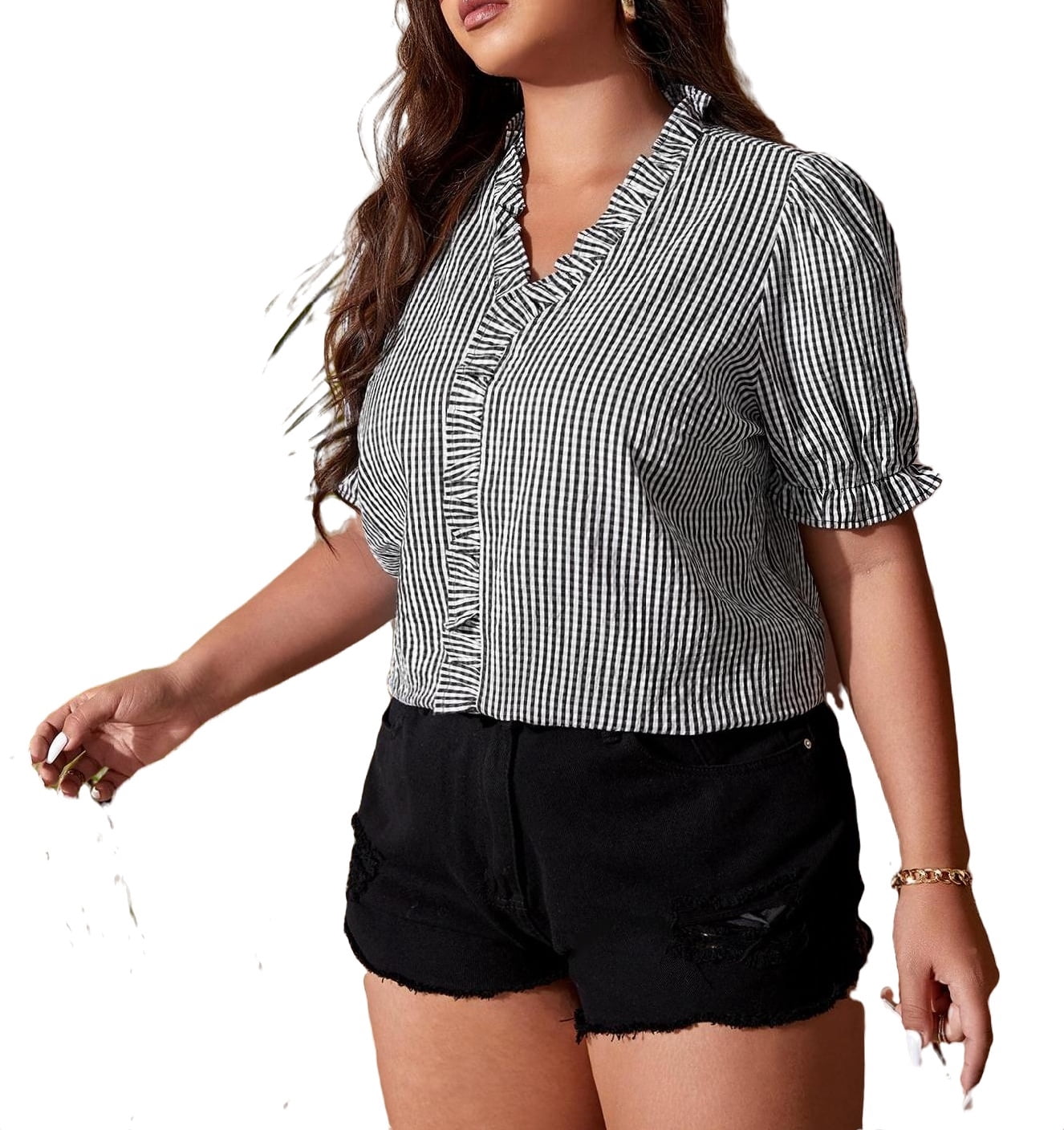 cute gingham tops