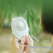 Lubelski Handheld Fan Wide Application Adjustable Wind Volume ABS Home Handheld Fan for Gifts