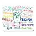 thumbnail image 1 of KDAGR Sketch for Rock Festival and Roll Hand Sign Punk Mousepad Mouse Pad Mouse Mat 9x10 inch, 1 of 1