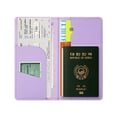 thumbnail image 4 of BT21 minini Leather Patch Passport Cover L Size Official Goods, 4 of 4