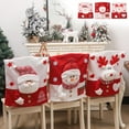 thumbnail image 6 of sruoe Chair Covers for Dining Room, Chair Seat Protector, Modern Washable Elastic Spandex Chair Slip Covers, Chair Protector Cover Seat for Home Party Hotel, Christmas Decorations, 6 of 6