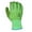 Green, variant on G & F Gardening Men's Safety Gloves 1536-6 Double Microfoam Latex, 6 Pairs, Size Medium