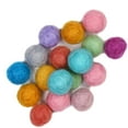 thumbnail image 6 of Farfi 10Pcs 15mm Felt Poms Decorative Handmade Funny Handcrafted DIY Wool Felt Earrings Headband Craft Poke Ball Clothing Accessories (Style W), 6 of 13