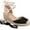 Black, variant on Journee Womens Monte Wedge Heel Espadrille Sandals, Widths Available