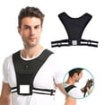 thumbnail image 1 of Chaleco Reflectante Unisex, Mochila Impermeable Para Correr, Bolsa Para Teléfono Móvil, Bolsa De Pecho Ajustable Para Deportes Al Aire Libre Para Senderismo Y Ciclismo Guardurnaity AP006014-00, 1 of 6