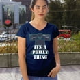 thumbnail image 4 of It's a Philly Thing Funny Women's V-Neck T-shirt Philadelphia Championship City of Brotherly Love Football League Fan Tee, 4 of 7