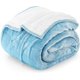 thumbnail image 1 of Manta Utopia Bedding Sherpa King Size, color azul lavado, 230 x 260 cm, 1 of 8