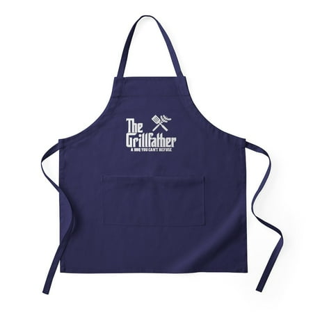 

CafePress - The Grillfather - Kitchen Apron with Pockets Grilling Apron Baking Apron