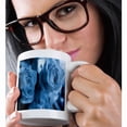 thumbnail image 2 of Dusty Blue Roses Mug 11oz, 2 of 7