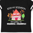 thumbnail image 4 of Inktastic Book My Reservation I'm Going to Grandma and Grandpa's Boys or Girls Toddler T-Shirt, 4 of 5