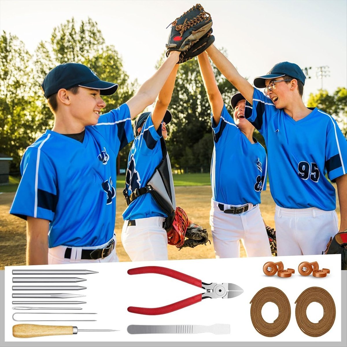 Kit De Laçage De Gant De Baseball/softball Rawlings - Pour Adultes - Neuf Sous Emballage