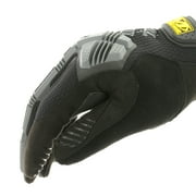 Mechanix Wear - M-Pact Glove, Black Men's Size Medium, Touchscreen Capable, TPR Impact Protection, D30 Padded Palm