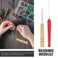 thumbnail image 4 of 1 Set of Reusable Beading Needle Portable Beads Awl Professional Threading Awl, 4 of 6
