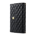 thumbnail image 3 of SaniMore for Samsung Galaxy A14 5G Wallet Case, PU Leather Wrist Shoulder Strap Flip Stand Card Slots RFID Blocking Zipper Purse Shockproof Anti-fall TPU Inner Shell Flip Folio Protective Cover, Black, 3 of 10