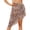 Brown, variant on Fesfesfes Women Skirt Printing Beach Wrap Sarong Cover Up Chiffon Swimsuit Wrap Skirts