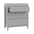 thumbnail image 6 of Storkcraft Horizon 3 Drawer Infant Changing Table Dresser, Pebble Gray, 6 of 9