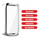 thumbnail image 2 of Protector antiarañazos TPU cubierta duradera Protector de pantalla completa reloj inteligente película protectora para Fitbit Luxe Protector Shell JShteea El nuevo, 2 of 5