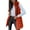 Vermilion #012, variant on Long Puffer Vest Women Sleeveless Full Zip Up Puffy Jackets Quilted Padded Fall Coats Winter Outerwear White L