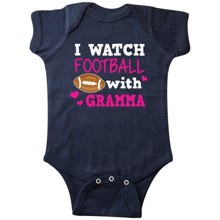 

Inktastic I Watch Football with My Gramma Gift Baby Girl Bodysuit