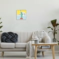 thumbnail image 3 of Stupell Industries Statue of Liberty Portrait Travel & Places Painting White Framed Art Print Wall Art, 12 x 12, 3 of 9