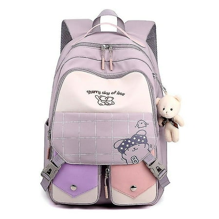 Children School Bags For Girls Large Schoolbag Kawaii Primary School Book Bag School Backpack Kids Waterproof Travel Rucksack Walmart