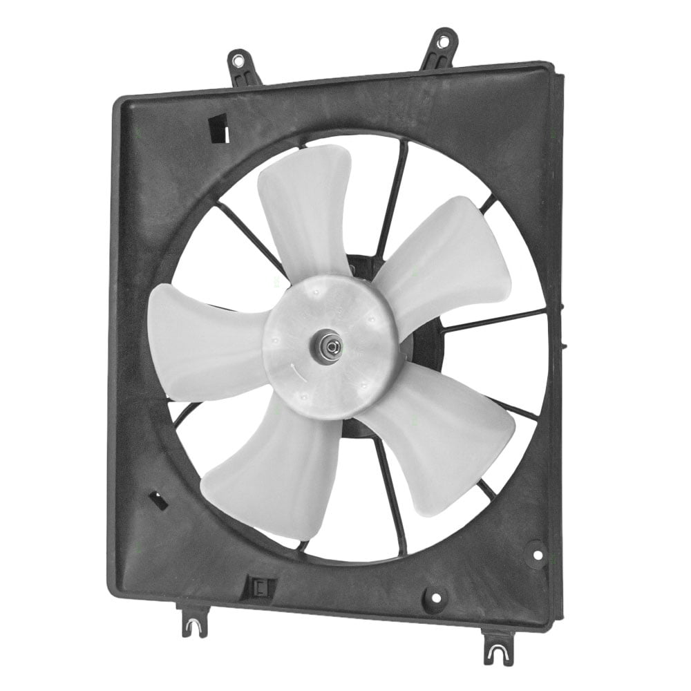 Brock Replacement Radiator Cooling Fan Motor Assembly Compatible with 2010-2017 Equinox Terrain & 2013-2017 Terrain Denali 2.4L 25952785 25952813 25952782