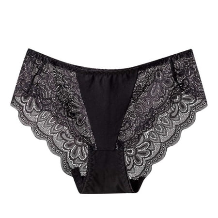 

TAIAOJING Women Thong Comfortable Playful Hollowed Out Underwear Panties Brief