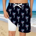 thumbnail image 2 of Boys Swim Trunks With Waist Comfortable Beach Shorts For Swimming And Outdoor Activities, 2 of 4