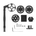 thumbnail image 2 of Out Front Bike Computer Mount Supplies Durable Extended Mount Speed Meter Holder Black, 2 of 9