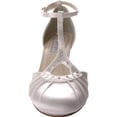 thumbnail image 5 of Benjamin Walk 843379046404 Touch Ups Womens Katherine Pump, White - Medium 7, 5 of 7