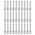 thumbnail image 1 of Unique Bargains 30 Pcs Aiguilles de Distribution en Acier Inoxydable 8G, Tube d'Aiguille de Colle 1 Pouces Embout Émoussé, 1 of 7