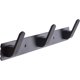 thumbnail image 1 of Ganchos De Baño 3 Ganchos Ganchos De Pared De Baño Negro Mate Soporte De Acero Inoxidable Resistente Ganchos De Perchero De Ducha De Pared Riel Decorativo Ganchos De Baño para Hangi, 1 of 5