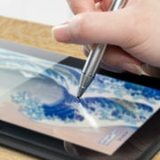 ASUS Chromebook Flip C434 Stylus Pen, BoxWave AccuPoint Active Stylus Electronic Stylus with Ultra Fine Tip for ASUS Chromebook Flip C434 - Metallic Silver